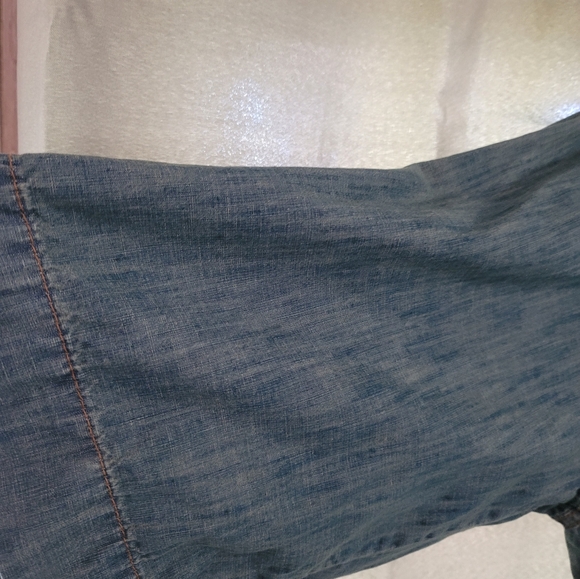 Lightweight denim jumpsuit - Picture 2 of 4